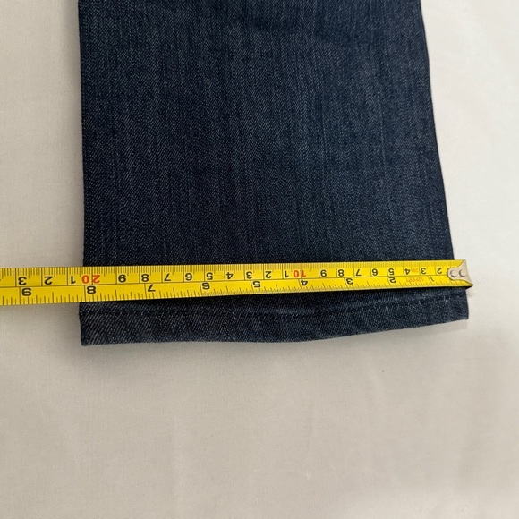 Luxinie Women's Boot Cut Jeans Green Accent Pockets - Picture 10 of 10